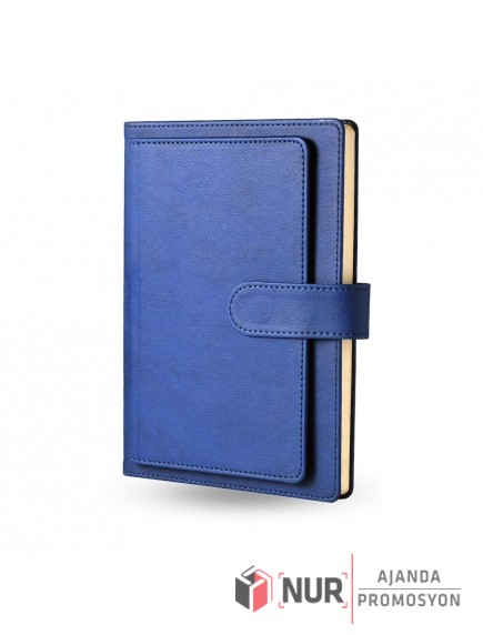 Çift Kapaklı Termo Deri Tarihsiz Defter 